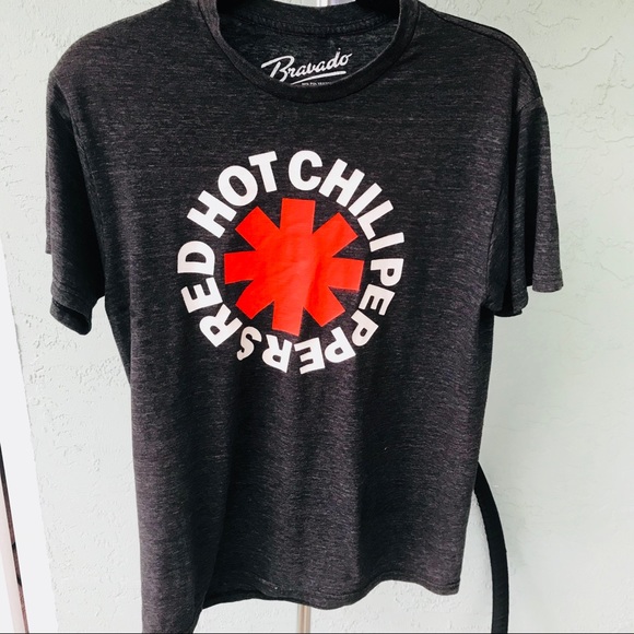 red hot chili peppers graphic tee